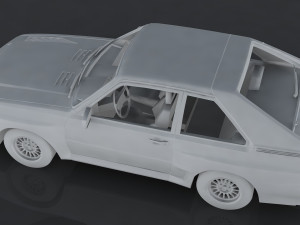 audi sport quattro 3D मॉडल