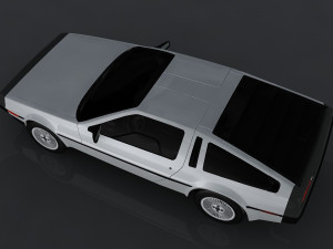 delorean dmc-12 3D Model