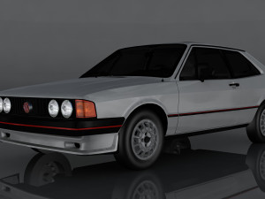 volkswagen scirocco s 3D Модель