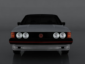volkswagen scirocco s Modelo 3D