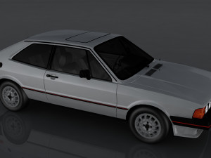 volkswagen scirocco s Modelo 3D