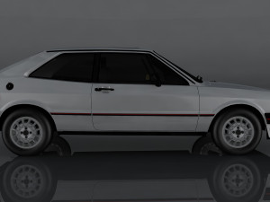 volkswagen scirocco s Modelo 3D