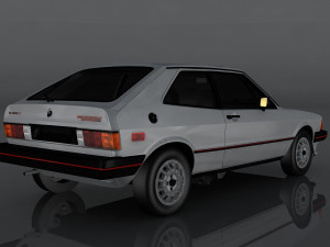 volkswagen scirocco s Modelo 3D