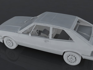 volkswagen scirocco s Modelo 3D
