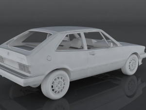 volkswagen scirocco s Modelo 3D