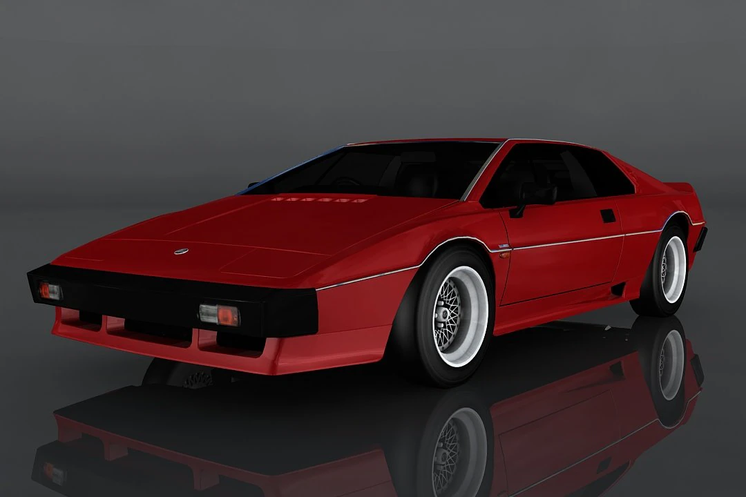 1980 lotus esprit 3D Model .c4d .max .obj .3ds .fbx .stl .blend 