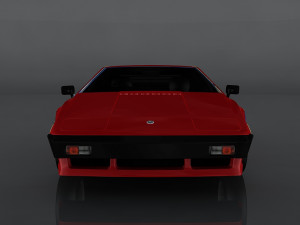 1980 lotus esprit 3Dモデル
