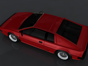 1980 lotus esprit 3Dモデル