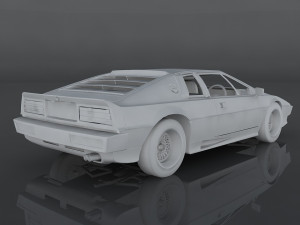 1980 lotus esprit 3Dモデル