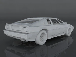 1980 lotus esprit 3D Model