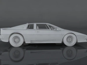 1980 lotus esprit 3D Model