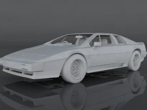 1980 lotus esprit 3D Model