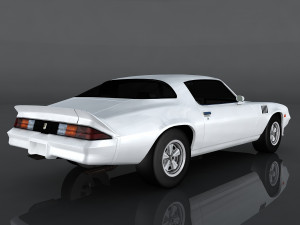 chevrolet camaro 1979 3D Model