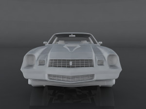 chevrolet camaro 1979 3D Model