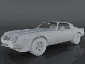 chevrolet camaro 1979 3D Model