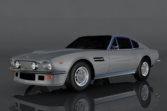 aston martin vantage 1977 Modelo 3D .c4d .max .obj .3ds .fbx .stl .blend 