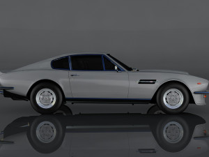 aston martin vantage 1977 Modelo 3D