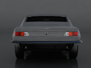 aston martin vantage 1977 Modelo 3D