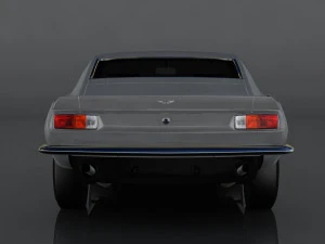 aston martin vantage 1977 3D Model