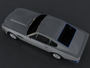 aston martin vantage 1977 Modelo 3D