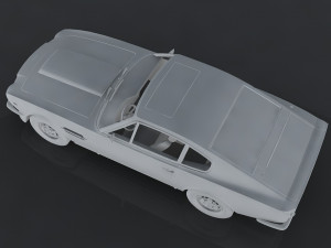 aston martin vantage 1977 Modelo 3D