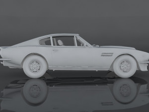 aston martin vantage 1977 Modelo 3D