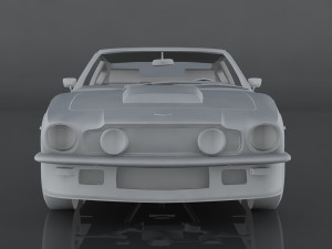 aston martin vantage 1977 Modelo 3D