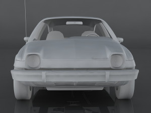 amc pacer x 3D Model