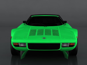 1974 lancia stratos 3D 模型