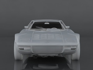1974 lancia stratos 3D 模型