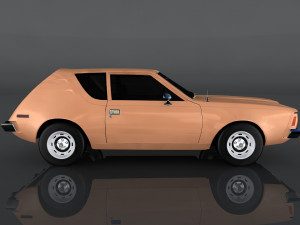 amc gremlin 3D Model