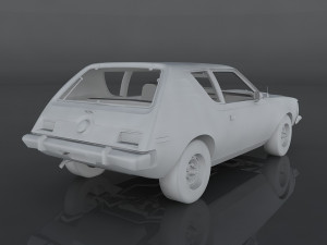 amc gremlin 3D Model