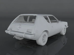 amc gremlin 3D Model