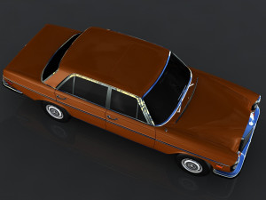 1972 mercedes-benz 300 Modelo 3D