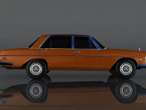 1972 mercedes-benz 300 3D Model