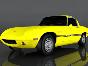 lotus elan sprint 3Dモデル