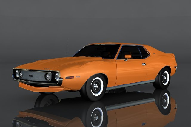 amc javelin-amx Model 3D .c4d .max .obj .3ds .fbx .stl .blend 