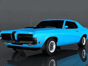 mercury cougar eliminator 3D मॉडल