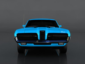 mercury cougar eliminator 3D Модель