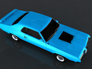 mercury cougar eliminator 3D Модель
