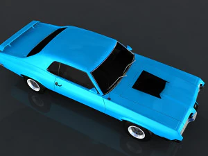 mercury cougar eliminator 3D Model