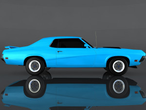 mercury cougar eliminator 3D Модель