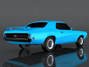 mercury cougar eliminator 3D Model