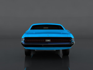 mercury cougar eliminator 3D Модель
