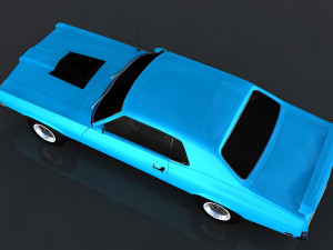 mercury cougar eliminator 3D Модель