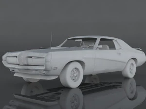 mercury cougar eliminator 3D Model