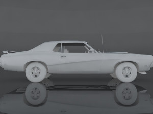 mercury cougar eliminator 3D Модель
