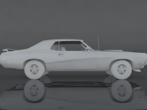 mercury cougar eliminator 3D Model