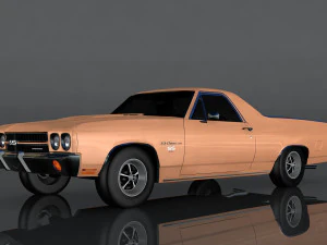 Chevrolet El Camino ss 3D Модель
