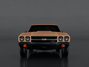 chevrolet el camino ss 3D Model